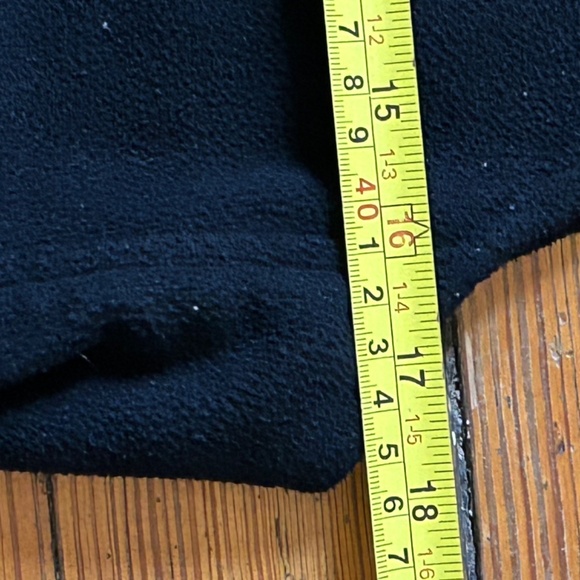 Haley Black Fleece Vest Sz L - Picture 7 of 7
